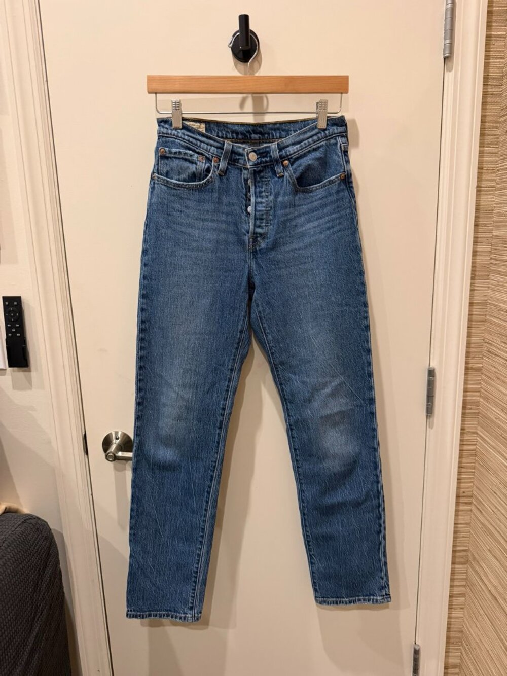 Levis 501 Straight Leg Jean - Picture 1 of 5